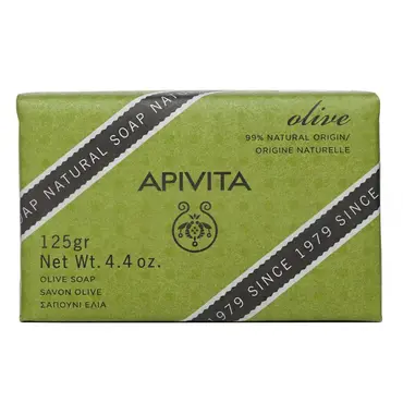 Apivita Natural Soap Olive 125gr - Σώμα στο Pharmeden.gr