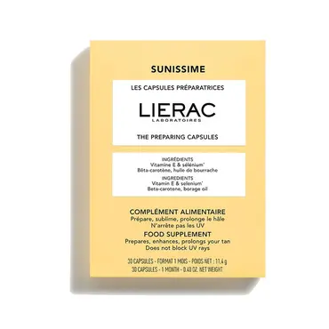 Lierac Sunissime Preparing Capsules 30caps - Συμπληρώματα Διατροφής στο Pharmeden.gr