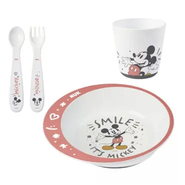 Nuk Εκπαιδευτικό Σετ Φαγητού Disney Mickey 6m+ - Αξεσουάρ για Μωρά στο Pharmeden.gr