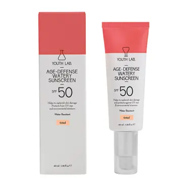 Youth Lab Age-Defense Watery Sunscreen SPF50 Tinted  40ml - Αντηλιακά στο Pharmeden.gr