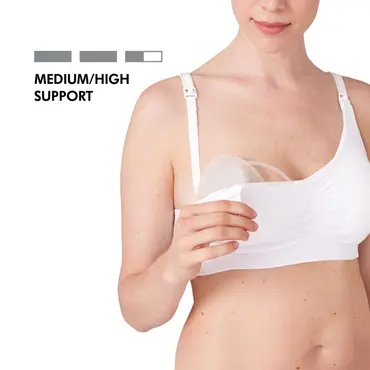 Medela Στηθόδεσμος Θηλασμού & Άντλησης 3in1 Nursing and Pumping Bra Λευκό - Μαμά στο Pharmeden.gr