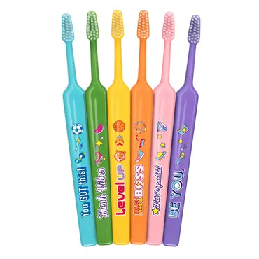 TePe Kid Extra Soft Οδοντόβουρτσα 6+ ετών "Let It Sparkle" 1τεμ - Στοματική Υγιεινή στο Pharmeden.gr
