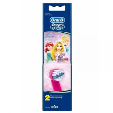 Oral-B Stages Power Κεφαλές Βουρτσίσματος Disney Princesses 2τεμ - Στοματική Υγιεινή στο Pharmeden.gr