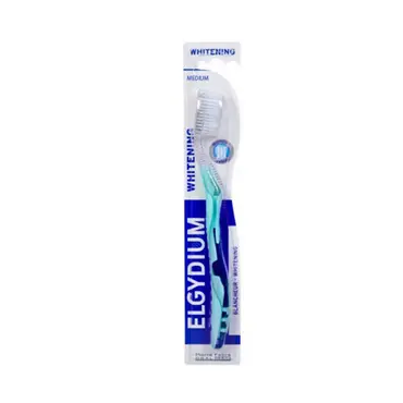 Elgydium Whitening Medium Γαλάζιο 1 τεμ - Στοματική Υγιεινή στο Pharmeden.gr