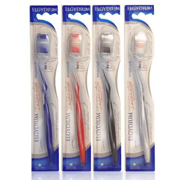 Elgydium Inspiration Soft 1/12 Κόκκινο 1 τεμ - Στοματική Υγιεινή στο Pharmeden.gr
