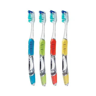 Gum 493 Technique Compact Medium Οδοντόβουρτσα  Πράσινο 1 Τεμάχιο - Στοματική Υγιεινή στο Pharmeden.gr