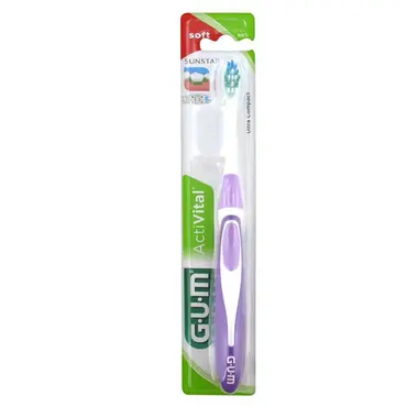 Gum 585 Activital Ultra Compact Soft Οδοντόβουρτσα Μωβ 1 Τεμάχιο - Στοματική Υγιεινή στο Pharmeden.gr