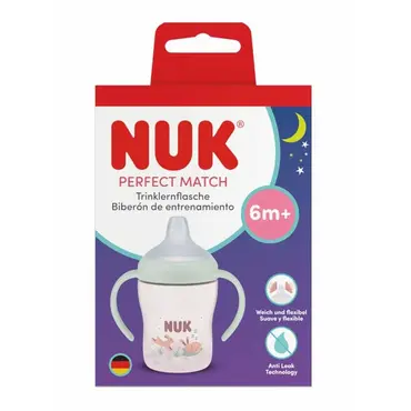 Nuk Perfect Match Night Training Cup Rabbit Μπεζ 6m+150ml - Αξεσουάρ για Μωρά στο Pharmeden.gr