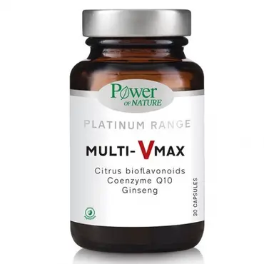 Power of Nature Platinum Range Multi-V max 30caps - Βιταμίνες στο Pharmeden.gr