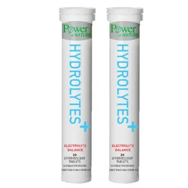 Power of Nature Hydrolytes 2x20 eff.tabs Stevia - Συμπληρώματα Διατροφής στο Pharmeden.gr
