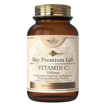 Sky Premium Life Vitamin C 1000mg 60tabs - Συμπληρώματα Διατροφής στο Pharmeden.gr