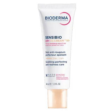 Bioderma Sensibio AR+ CC Cream Reactive Sensitive Skin Clair - Light SPF 50+ 40ml - Πρόσωπο στο Pharmeden.gr