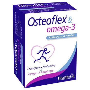 Health Aid Osteoflex & Omega 3  30tabs+30caps - Συμπληρώματα Διατροφής στο Pharmeden.gr