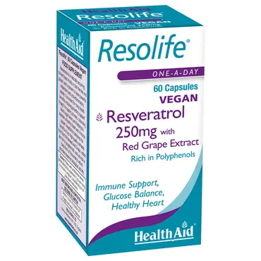Health Aid Resolife 250mg 60caps - Συμπληρώματα Διατροφής στο Pharmeden.gr