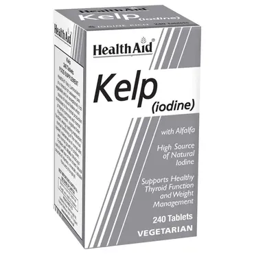 Health Aid Kelp (lodine) 150mg 240tabs - Συμπληρώματα Διατροφής στο Pharmeden.gr