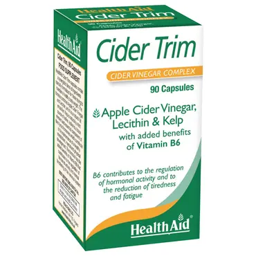 Health Aid Cider Trim (Cider Vinegar Complex) 90caps - Συμπληρώματα Διατροφής στο Pharmeden.gr