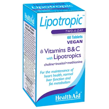 Health Aid Lipotropics with Vitamins B & C 60tabs - Συμπληρώματα Διατροφής στο Pharmeden.gr