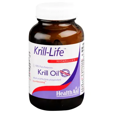 Health Aid Krill-Life Oil 500mg 90caps - Συμπληρώματα Διατροφής στο Pharmeden.gr