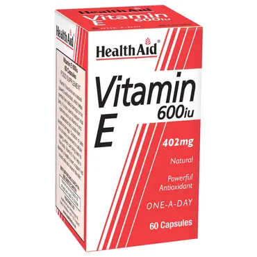 Health Aid Vitamin Ε 600iu 60caps - Βιταμίνες στο Pharmeden.gr