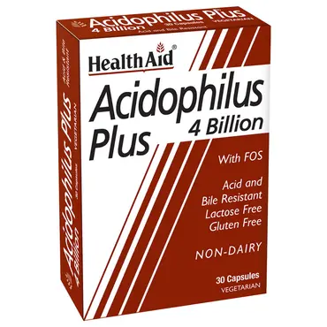 Health Aid Acidophilus Plus 30caps - Συμπληρώματα στο Pharmeden.gr