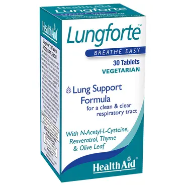 Health Aid Lungforte 30tabs - Συμπληρώματα Διατροφής στο Pharmeden.gr