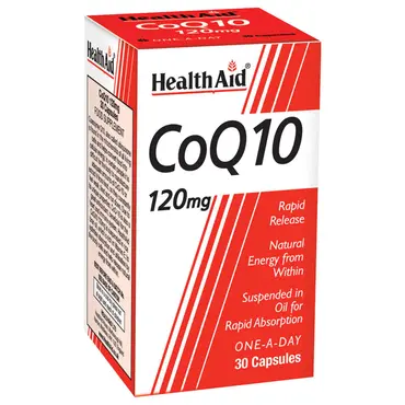 Health Aid CO-Q-10 120mg 30caps - Συμπληρώματα Διατροφής στο Pharmeden.gr
