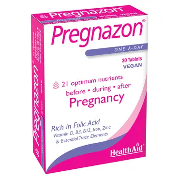 Health Aid Pregnazon 30tabs - Συμπληρώματα Διατροφής στο Pharmeden.gr