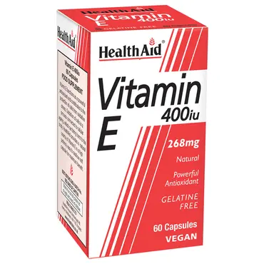 Health Aid Vitamin E 400iu 60 Caps - Βιταμίνες στο Pharmeden.gr