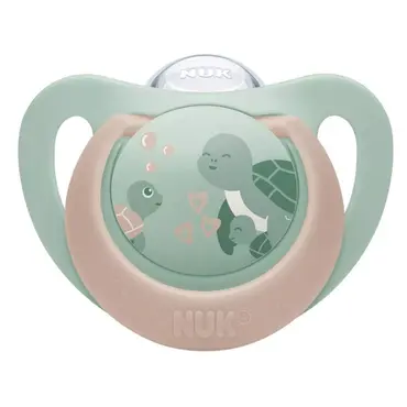 NUK First Choice Πιπίλα με Θηλή Σιλικόνης Πράσινο 18-36m 1τεμ - Αξεσουάρ για Μωρά στο Pharmeden.gr