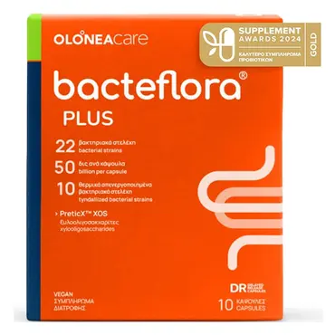 Olonea Bacteflora Plus 10caps - Συμπληρώματα στο Pharmeden.gr