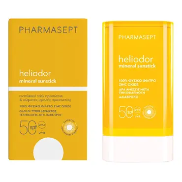 Pharmasept Heliodor Mineral Sunstick SPF50 25gr - Αντηλιακά στο Pharmeden.gr