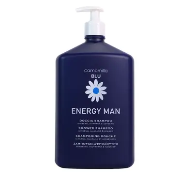 Camomilla Blu Energy Man 2in1 Shower & Shampoo 1000ml - Μαλλιά στο Pharmeden.gr