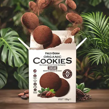 Frezyderm Organic Cookies Cacao 135gr - Διάφορα στο Pharmeden.gr