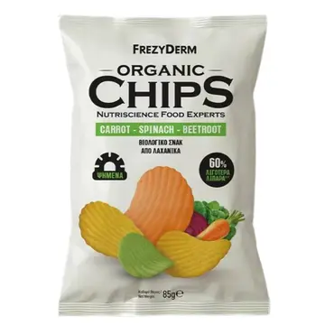 Frezyderm Organic Chips Λαχανικά 85gr - Διάφορα στο Pharmeden.gr