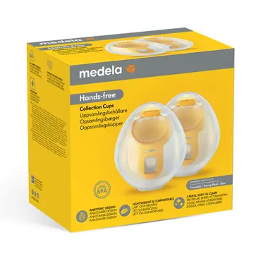 Medela Διπλό Σετ Συλλογής Swing Maxi Hands-Free Cups - Μαμά στο Pharmeden.gr