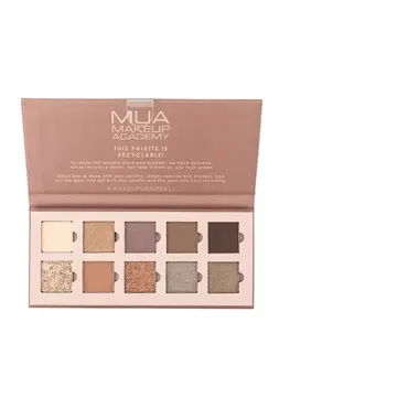MUA Eyeshadow Palette 10 Shade Velvet Nudes - Μακιγιάζ στο Pharmeden.gr