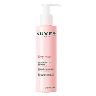 Nuxe Very Rose Creamy Make-up Remover Milk  200ml - Πρόσωπο στο Pharmeden.gr