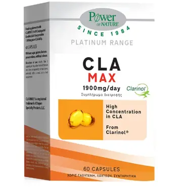 Power Health Platinum Range Xs CLA Max 1900mg 60caps - Συμπληρώματα Διατροφής στο Pharmeden.gr
