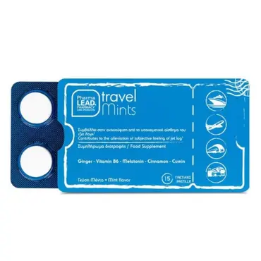 Pharmalead Travel Mints 15τεμ - Συμπληρώματα Διατροφής στο Pharmeden.gr