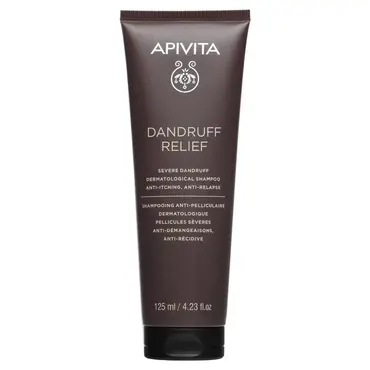 Apivita Severe Dandruff Relief Dermatological Shampoo Anti-Itching, Anti-Relapse 125ml -  στο Pharmeden.gr