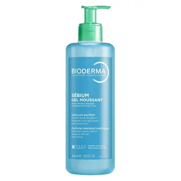 Bioderma Sebium Gel Moussant 400ml - Πρόσωπο στο Pharmeden.gr