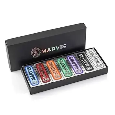 Marvis Deluxe Toothpaste Collection, Οδοντόκρεμες σε 7 Γεύσεις 7x25ml - Στοματική Υγιεινή στο Pharmeden.gr