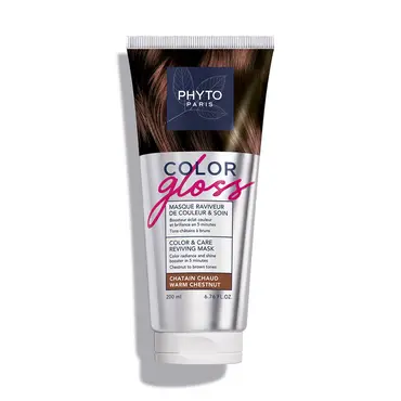 Phyto Color Gloss Μάσκα Περιποίησης & Αναζωογόνησης Χρώματος Warm Chestnut 200ml -  στο Pharmeden.gr