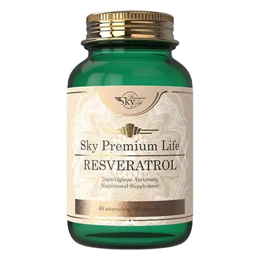Sky Premium Life Resveratrol 60caps -  στο Pharmeden.gr