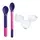 Mam Heat Sensitive Spoons & Cover Φούξια-Μοβ  2τμχ - Αξεσουάρ για Μωρά στο Pharmeden.gr