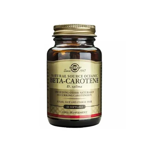 Solgar Beta Carotene 7mg 60caps - Συμπληρώματα Διατροφής στο Pharmeden.gr