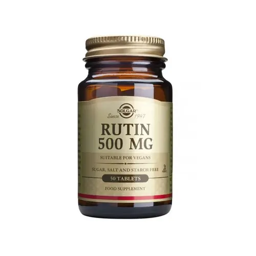 Solgar Rutin 500mg 50 Ταμπλέτες - Συμπληρώματα Διατροφής στο Pharmeden.gr