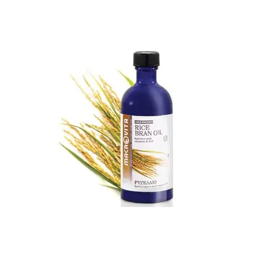 Macrovita Rice Bran Oil Ρυζέλαιο 100ml - Διάφορα στο Pharmeden.gr