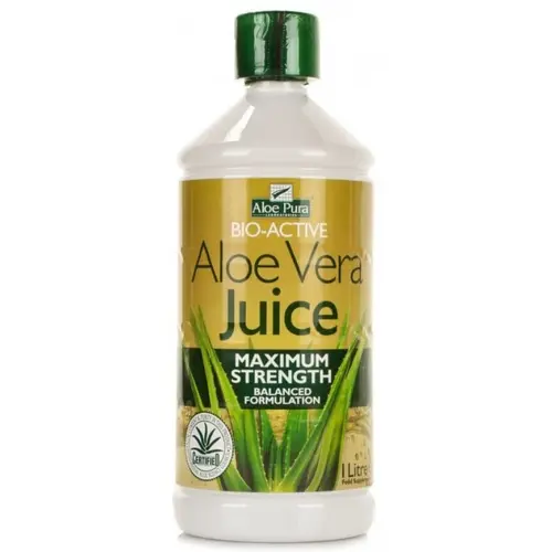 Optima Aloe Pura Aloe Vera Juice 1000ml - Συμπληρώματα Διατροφής στο Pharmeden.gr