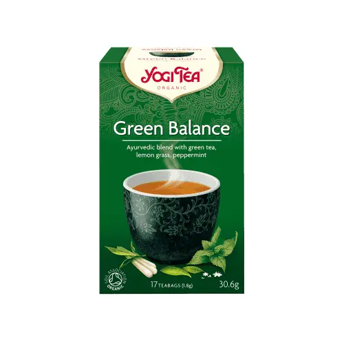 Yogi Tea Green Balance 17τμχ - Βιολογικά Προϊόντα στο Pharmeden.gr